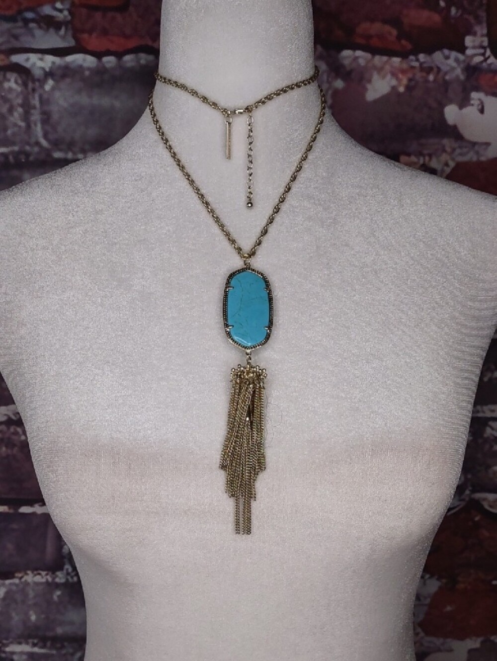 Kendra Scott "Rayne" Tassel Necklace